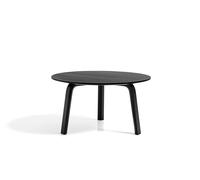 HAY Table basse Bella Black oak. Ø60x32 cm