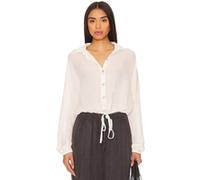Bella Dahl Drawcord Waist Shirt Khaki Stone Taille: XS | Chemises à boutons Outlet | Femme | Marron
