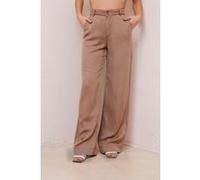 Bella Dahl Harper Clean Hem High Waist Mocha Chocolate Taille: 26 | Évasés pantalons Outlet | Femme | Marron