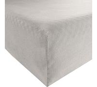 Bella Donna Formesse Drap-Housse en Jersey pour Matelas et lit à Eau Gris 140-200 x 160-220 cm
