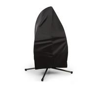 Blumfeldt Bella Donna Housse de protection imperméable pour fauteuil de jardin - polyester indéchirable noir Noir G