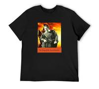 Bella Errol Flynn The King of The Swashbuckler Men's T-Shirt Unisex Black Cotton Print Tee Shirts XL