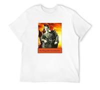 Bella Errol Flynn The King of The Swashbuckler Men's T-Shirt Unisex White Cotton Print Tee Shirts L