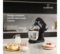 Bella Evo robot de cuisine | Système mélangeur planétaire | 3 accessoires mélangeurs | 1500 W | 5 l