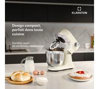 Bella Evo robot de cuisine | Système mélangeur planétaire | 3 accessoires mélangeurs | 1500 W | 5 l