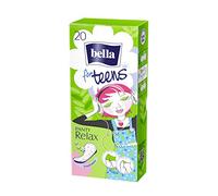 bella for teens Protège-slips Relax : spécialement adapté aux besoins des très jeunes femmes (1 x 20 pièces)