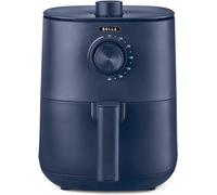 bella Friteuse à air bella manuelle de 3 L, multifonction 5-en-1 avec plateau et panier antiadhésifs amovibles et lavables au lave-vaisselle, 1400 watts, bleu mat