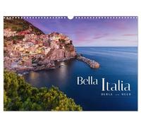 Bella Italia - Berge und Meer (Wandkalender 2026 DIN A3 quer), CALVENDO Monatskalender: Malerische Landschaften in Italien