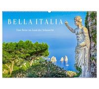 Bella Italia - Un voyage au pays du désir (calendrier mural 2026 DIN A2 paysage) calendrier mensuel CALVENDO