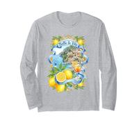 Bella La Vita, œuvre Italienne Capri au Citron, Souvenir de la côte amalfitaine Manche Longue