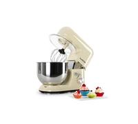Klarstein Robot pâtissier Bella Morena 1200 W bol en inox 5 L 6 vitesses Crème