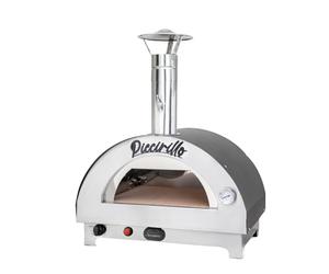 Bella Napoli Four hybride bois et gaz pour pizzas à cuisson directe sur pierre Piccirillo