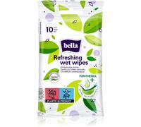 BELLA Refreshing wet wipes lingettes humides rafraîchissantes 10 pcs