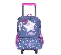 Bella Sara- Sac À Dos - Roulettes Enfant - Fille - Bleu/violet - 2 Compartiments Violet TU