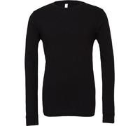 Bella + T-shirt en toile pour homme/femme unie BC4776 (2XL) (Noir)