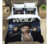 Bella Vampire Fille Housse De Couette Teen Wolf Taie D'oreiller Parure De Lit Garcon S Filles Chambre Decoration Cadeau Simple Double Taille