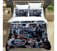 Bella Vampire Fille Housse De Couette Teen Wolf Taie D'oreiller Parure De Lit Garcon S Filles Chambre Decoration Cadeau Simple Double Taille