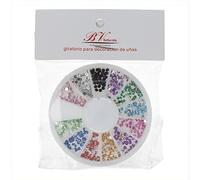 Bella Vida Roulette de décoration pour Ongles Brillants Couleurs, Unique, Standard