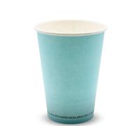 Bella Vita Lot de 25 gobelets en papier + PE couleur bleu ciel 200 ml - 7 oz jetables