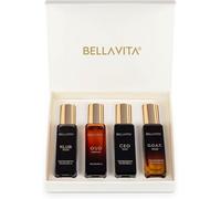 Bella Vita Luxury KLUB, OUD, CEO, G.O.A.T Coffret cadeau pour homme Parfum boisé, agrumes, Oud, 4 x 20 ml