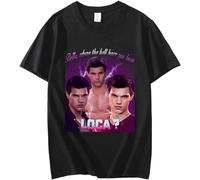 Bella Where The Hell Have You Been Loca Jacob Black Fantasy Film Unisex 100% Cotton Short-Sleeve T-Shirts Black L