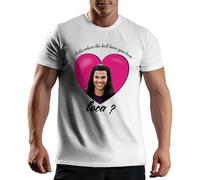 Bella Where The Hell Have You Been loca? T-Shirt Blanc pour Les Hommes Size S