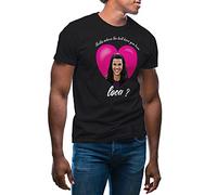 Bella Where The Hell Have You Been loca? T-Shirt Noir pour Homme Size S
