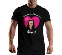 Bella Where The Hell Have You Been loca? T-Shirt Noir pour Homme Size XL