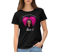 Bella Where The Hell Have You Been loca? Twilight Inspired T-Shirt Femme Noir Size XL