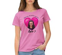 Bella Where The Hell Have You Been loca? Twilight Inspired T-Shirt Rose pour Femme Size L