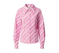 Bella x ABOUT YOU Chemisier 'Fenja' rose / rose / blanc, Taille M