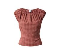 Bella x ABOUT YOU T-shirt 'Lea' rouge carmin / blanc cassé, Taille XXL