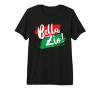 Bella Zio Cool Bro Italian Slang T-Shirt Haut de Gamme