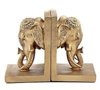 Bellaa Porte Livre Serre-livres décoratifs en forme de tête d'éléphant
