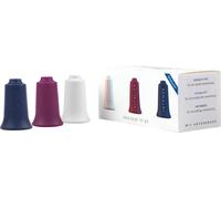 BellaBambi Ventouse Mini Kit Trio - Blanc/Violet/Bleu (Faible/Moyenne/Forte Intensité) Ø20 mm, 3 Pièces