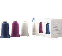 BellaBambi Ventouse Original Kit Trio - Blanc/Violet/Bleu (Faible/Moyenne/Forte Intensité) Ø34 mm, 3 Pièces