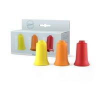 BellaBambi Ventouse Mini Kit Trio - Jaune/Orange/Rouge (Faible/Moyenne/Forte Intensité) Ø20 mm, 3 Pièces