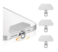 BellaBlend Takyu Support de téléphone en métal, support de lanière de téléphone rotatif à 360°, pendentif de téléphone, patch en métal ultra-mince, compatible avec les smartphones iPhone et Android,
