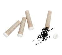 BellaBro 75 Filtres Charbon Actif Coco | Coniques Naturels Ø 7mm | Goût pur