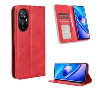 BellaCase Blackview A200 Pro Coque [Étui Portefeuille] [Fonction Support] [Slots pour Cartes] [Couverture à Rabat Magnétique] Compatible avec Le Smartphone Blackview A200 Pro(Rouge)