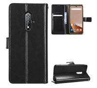BellaCase Blackview BV5200 Coque [Étui Portefeuille] [Fonction Support] [Slots pour Cartes] [Couverture à Rabat Magnétique] Compatible avec Le Smartphone Blackview BV5200(Noir)