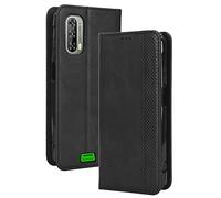 BellaCase Blackview BV7100 Coque [Étui Portefeuille] [Fonction Support] [Slots pour Cartes] [Couverture à Rabat Magnétique] Compatible avec Le Smartphone Blackview BV7100(Noir)