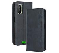 BellaCase Blackview BV7100 Coque [Étui Portefeuille] [Fonction Support] [Slots pour Cartes] [Couverture à Rabat Magnétique] Compatible avec Le Smartphone Blackview BV7100(Bleu)