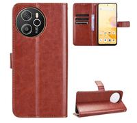 BellaCase Blackview Oscal Tiger 12 Coque [Étui Portefeuille] [Fonction Support] [Slots pour Cartes] [Couverture à Rabat Magnétique] Compatible avec Le Smartphone Blackview Oscal Tiger 12(Marron)