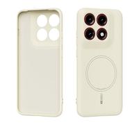 BellaCase Coque Moto Edge 70 Pro, Forte Adsorption avec Aimant Intégré, Matériel TPU Doux, Compatible avec Moto Edge 70 Pro(Beige)