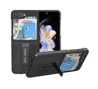 BellaCase Coque Samsung Galaxy Z Flip 5, Fonction Béquille, Étui en Cuir Véritable Samsung Galaxy Z Flip 5, Élégant Conçu pour Le Boîtier Samsung Galaxy Z Flip 5