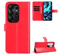 BellaCase Doogee Note 56X/56X Pro Coque [Étui Portefeuille] [Fonction Support] [Slots pour Cartes] [Couverture à Rabat Magnétique] Compatible avec Le Smartphone Doogee Note 56X/56X Pro(Rouge)