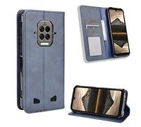 BellaCase Doogee S86/S86 Pro Coque [Étui Portefeuille] [Fonction Support] [Slots pour Cartes] [Couverture à Rabat Magnétique] Compatible avec Le Smartphone Doogee S86/S86 Pro(Bleu)