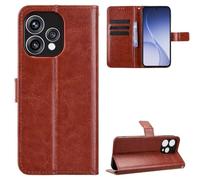 BellaCase Oppo Reno15 5G/15C 5G Coque [Étui Portefeuille] [Fonction Support] [Slots pour Cartes] [Couverture à Rabat Magnétique] Compatible avec Le Smartphone Oppo Reno15 5G/15C 5G(Marron)