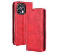 BellaCase Oppo Reno15 5G/15C 5G Coque [Étui Portefeuille] [Fonction Support] [Slots pour Cartes] [Couverture à Rabat Magnétique] Compatible avec Le Smartphone Oppo Reno15 5G/15C 5G(Rouge)